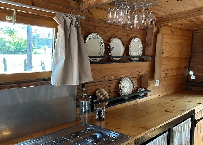 Toue Cabanée Romantique - Vue Maine Et Château - Centre